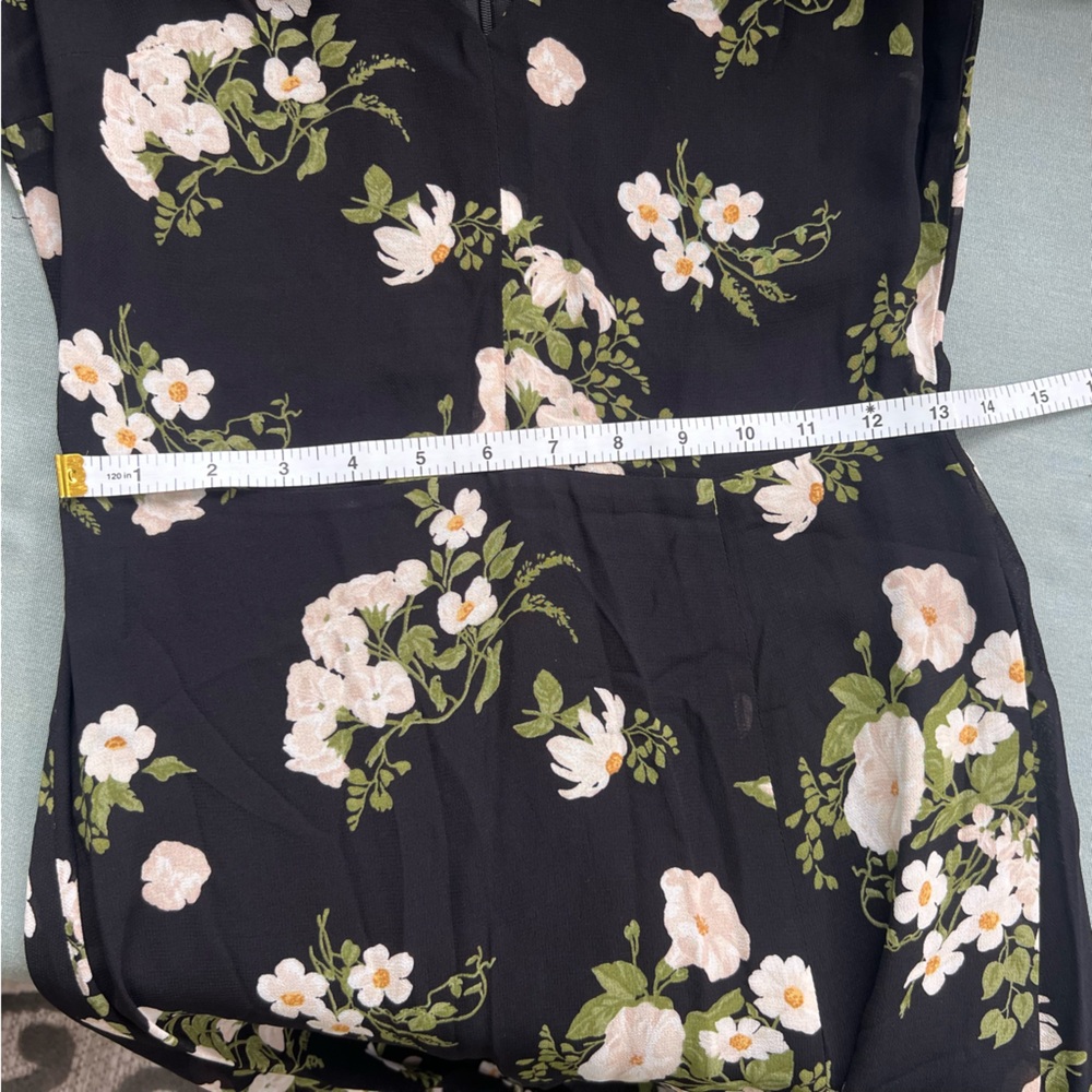 Reformation Black Floral Maxi Dress - Picture 15 of 15